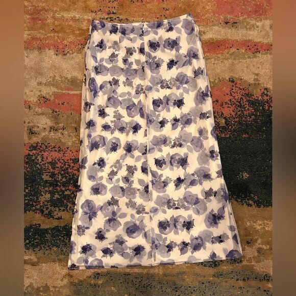 Vintage Floral Print Women's Skirt - Picture 7 of 7